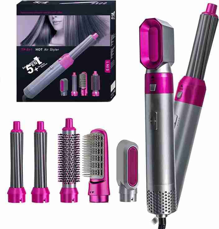 5 in 1 Hot Air Styler Hair Dryer Comb Styling
