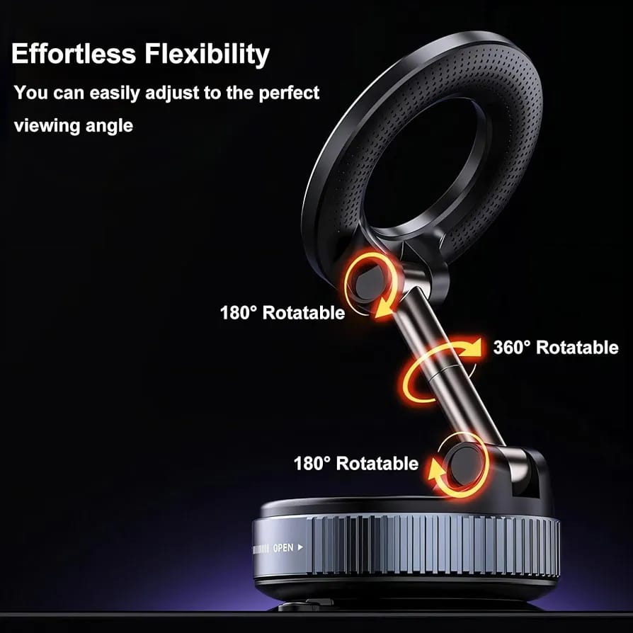 Vacuum Suction Phone Holder.