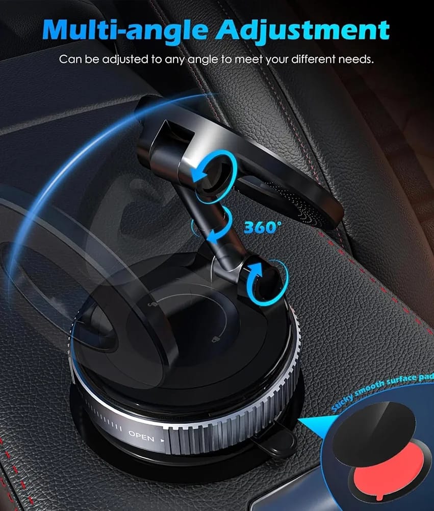 Vacuum Suction Phone Holder.